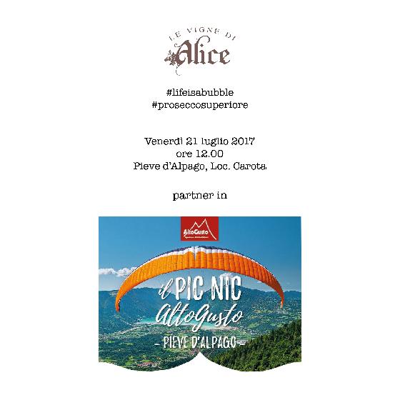 Pic-nic Alto Gusto: 11 chefs in Alpago e ci siamo anche noi!